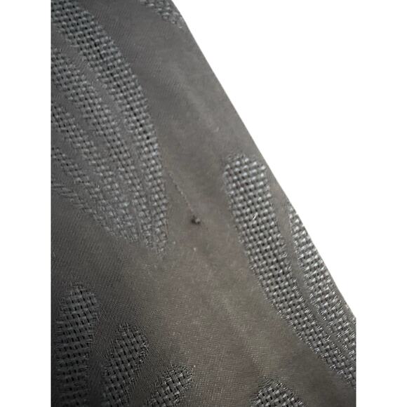 Anthropologie Black Ruffle Shoulder Cut Out Lightweight Semi Sheer Top Size XL - Picture 3 of 9